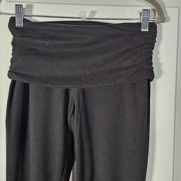 NWTFREE PEOPLE Movement Aced Pants Ruched Waist Yoga Pants Black Size XS - Picture 10 of 13